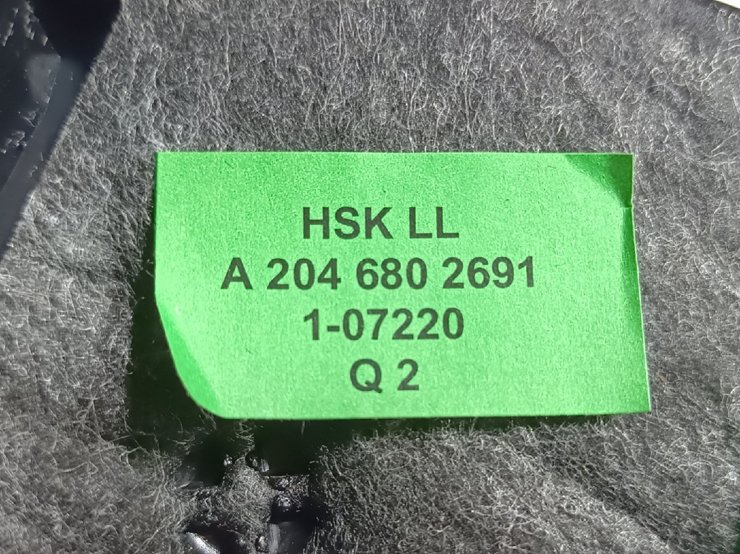 Vano portaoggetti MERCEDES-BENZ Classe C (W204) Imagem-3