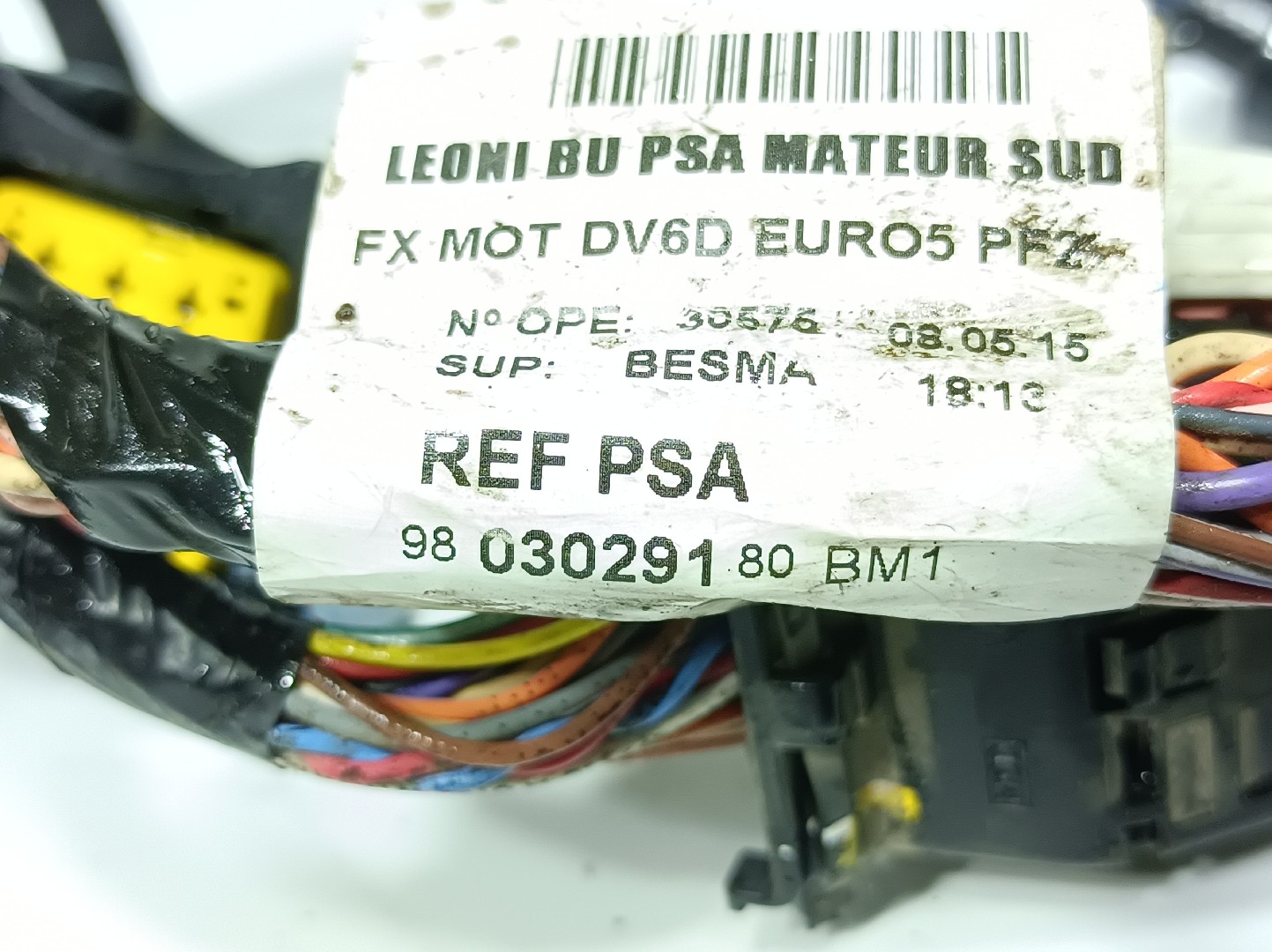 Câblage moteur PEUGEOT Partner II Imagem-1