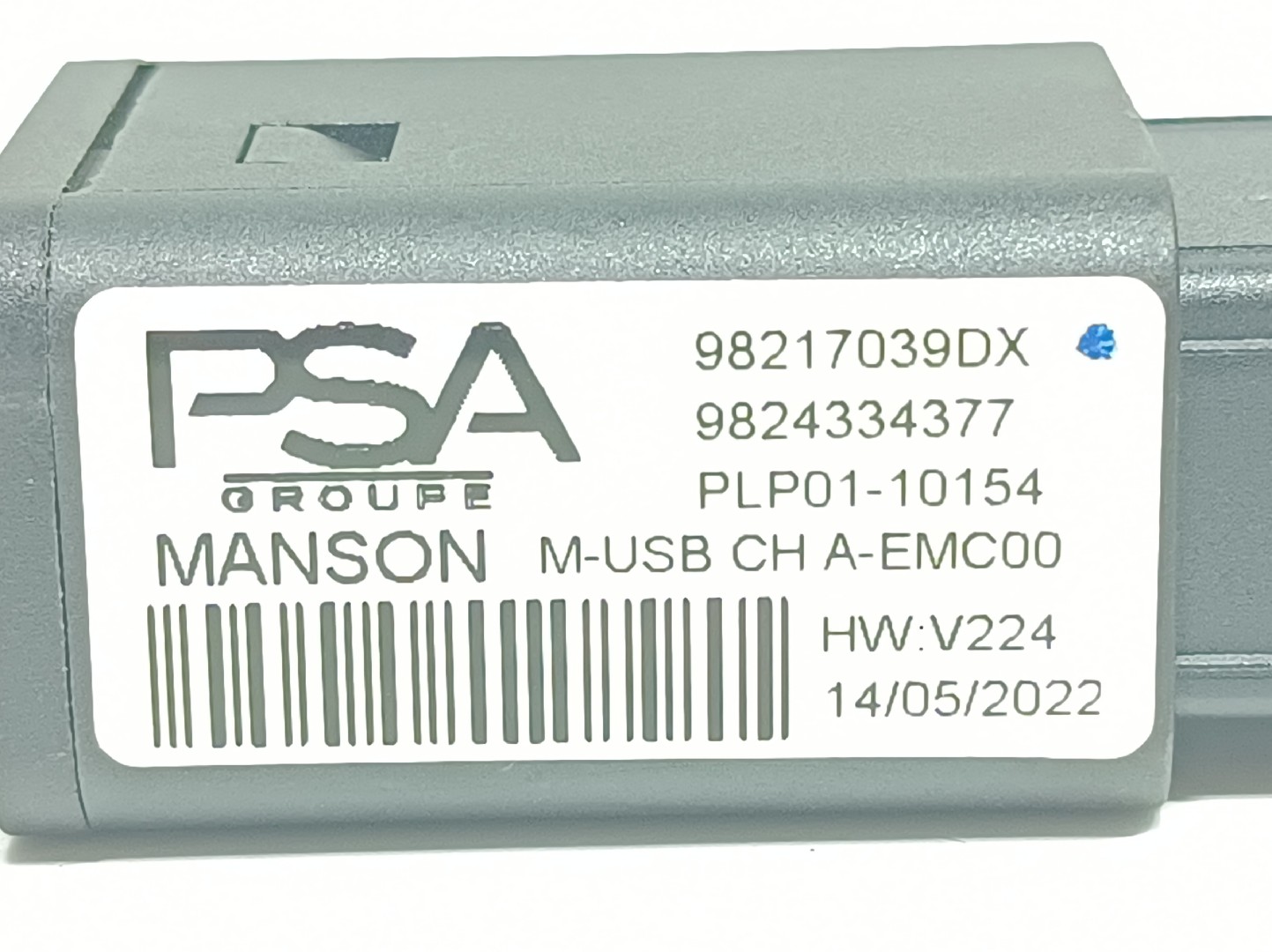 Module USB / AUX / iPod PEUGEOT 208 II Imagem-2
