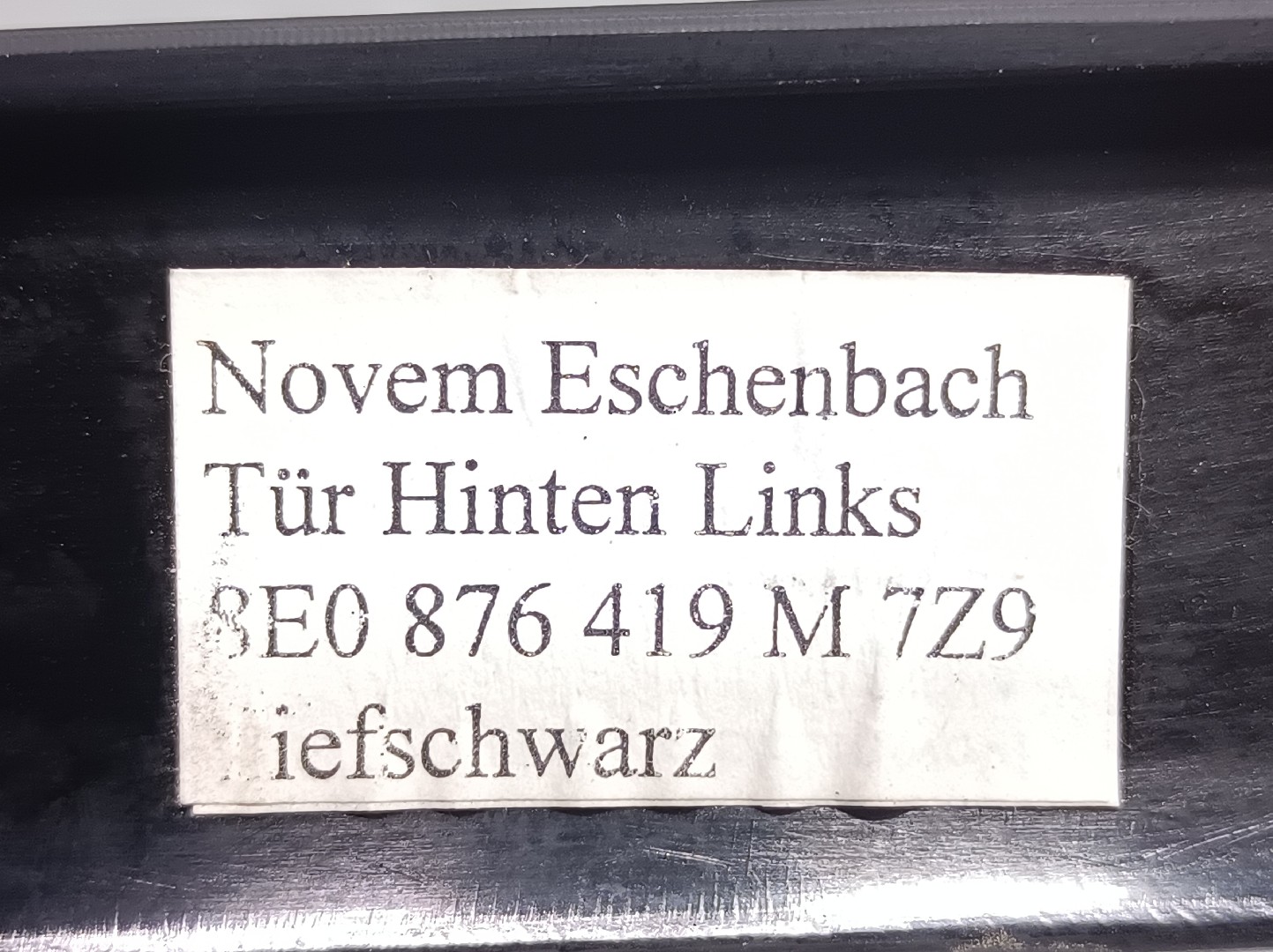 Moulure extérieure AUDI A4 (8EC, B7) Imagem-2