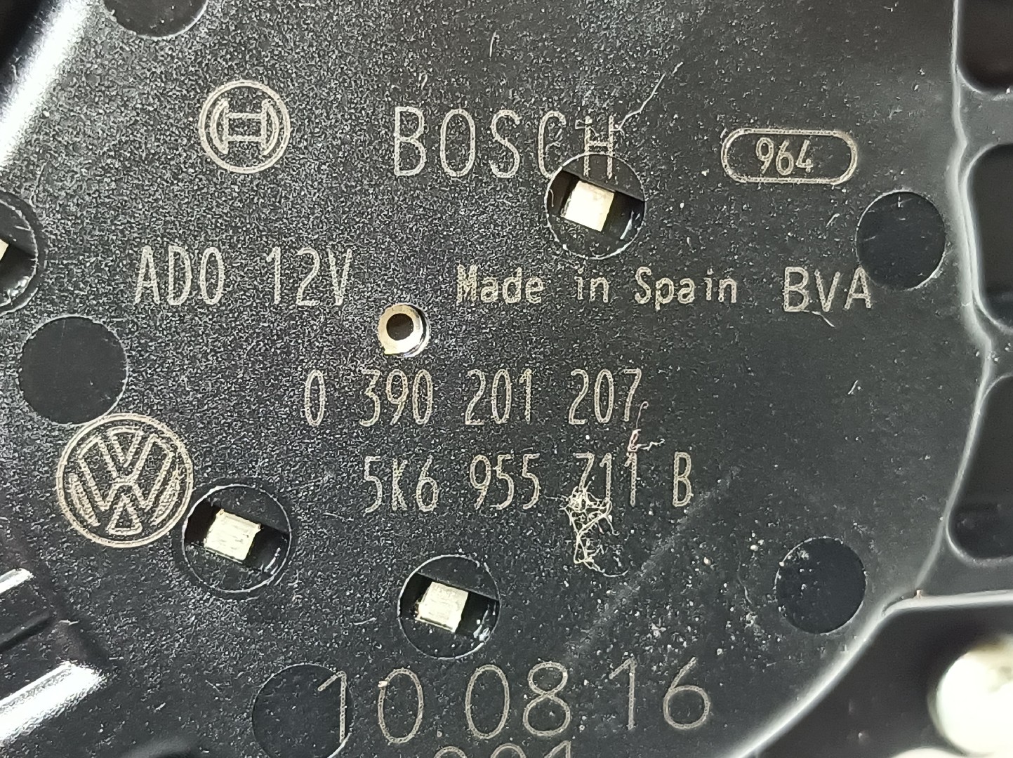 Motore tergicristallo posteriore VOLKSWAGEN Polo (6R, 6C) Imagem-2