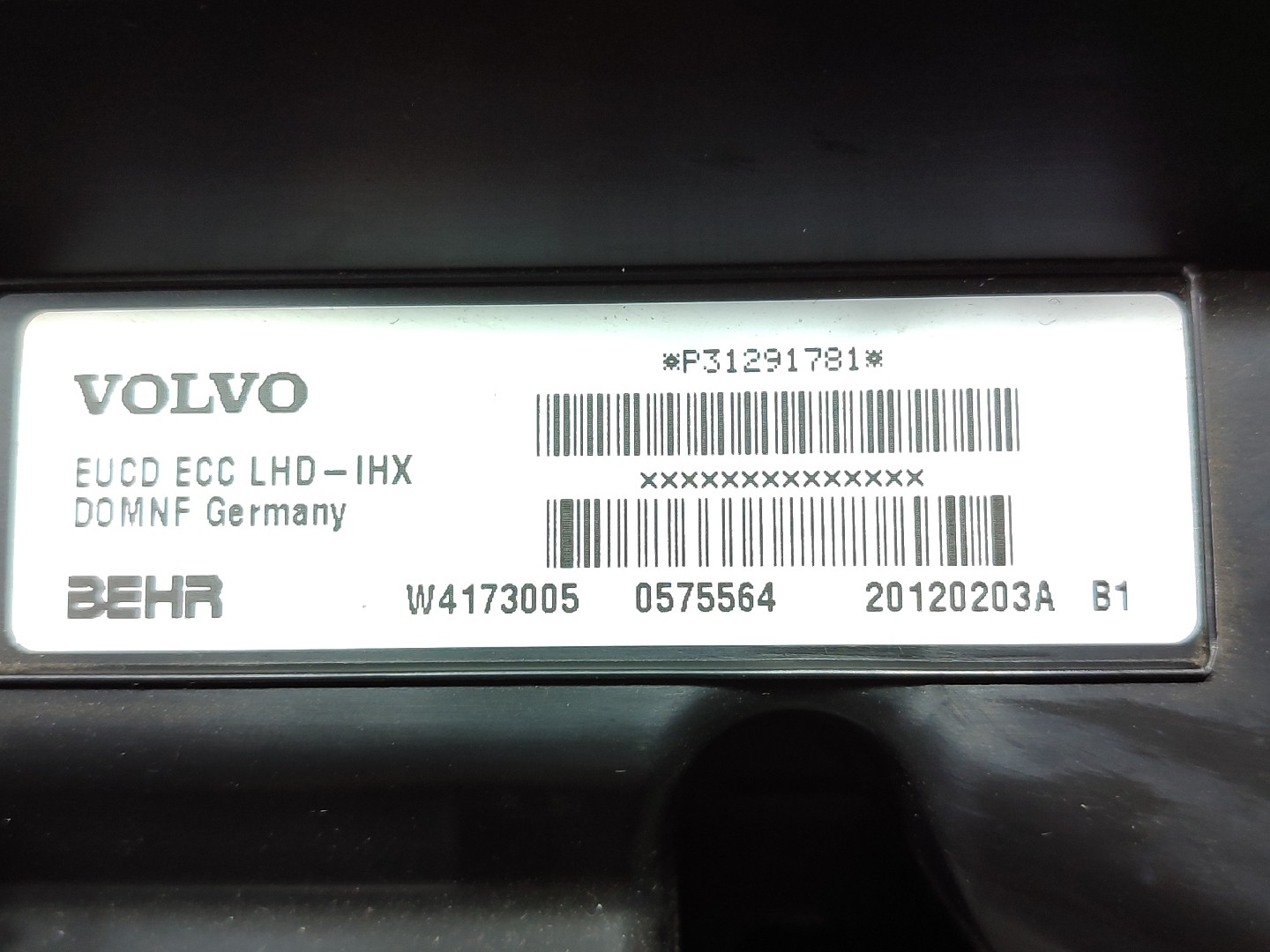 Chauffage / sofagem completa VOLVO S60 II (134) Imagem-4