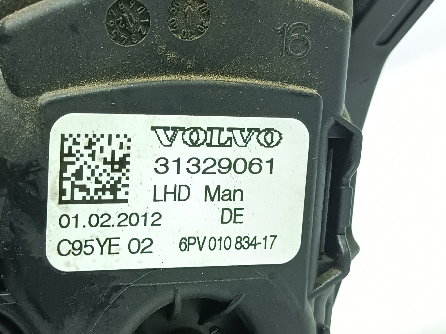 Pedale acceleratore VOLVO S60 II (134) Imagem-3