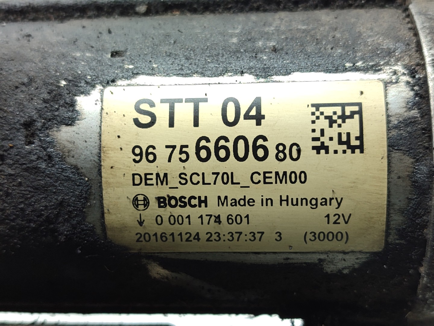Starter Motor PEUGEOT 308 SW II Imagem-2