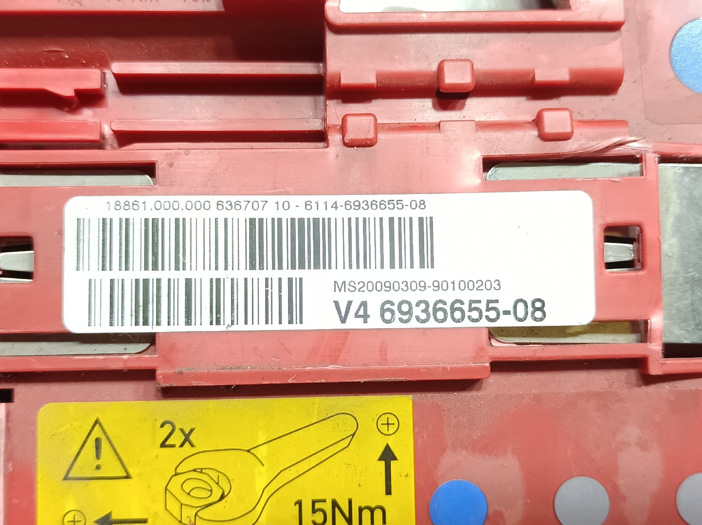 Module de batterie BMW 3 Cabriolet (E93) Imagem-4