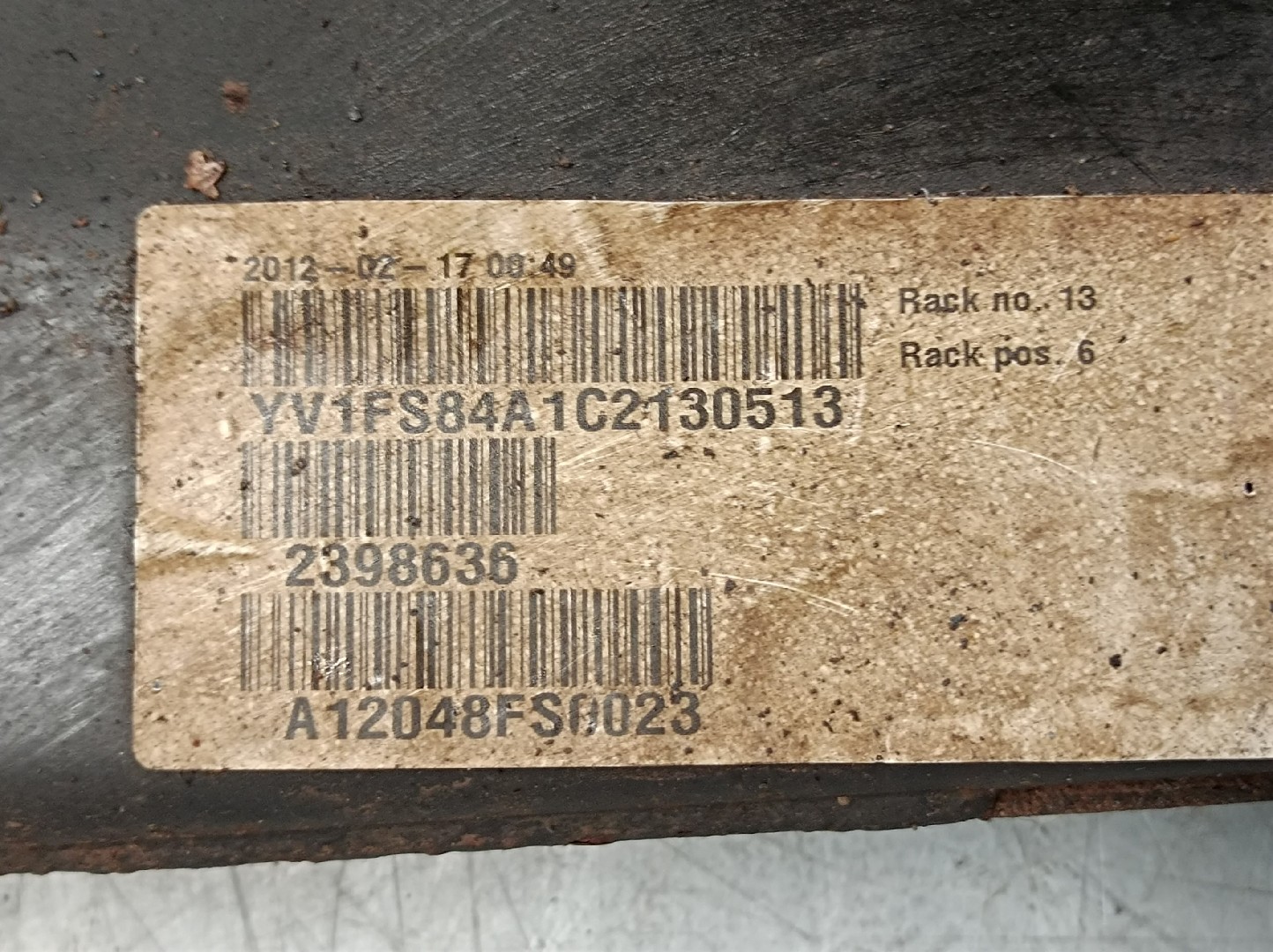 Telaio anteriore VOLVO S60 II (134) Imagem-2