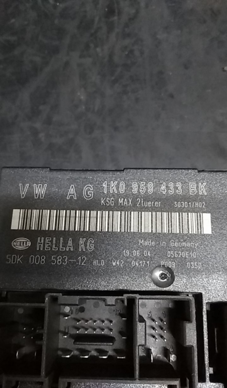 Módulo confort VOLKSWAGEN Golf V (1K1) Imagem-3