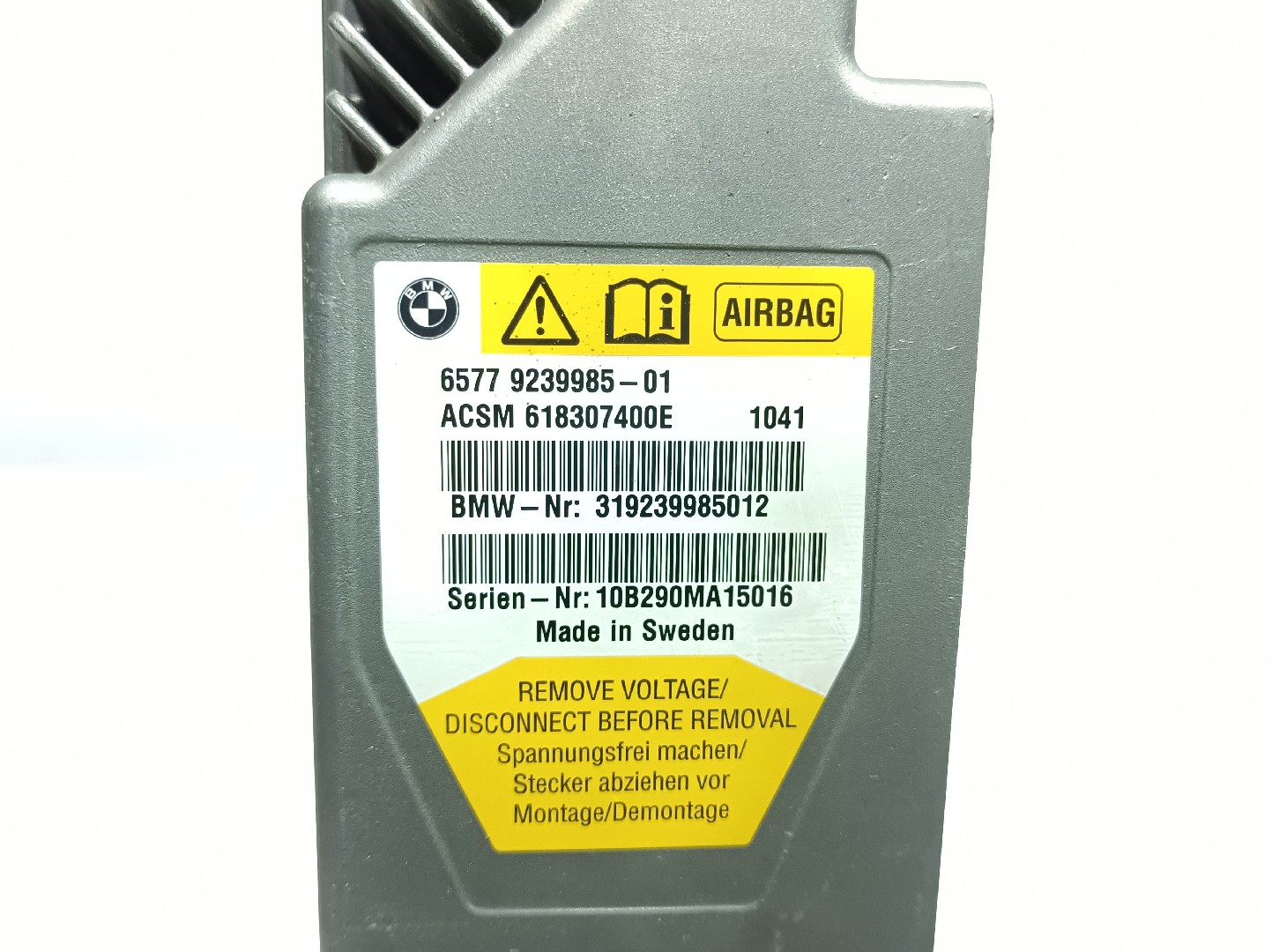 Centralina airbag BMW 5 Touring (F11) Imagem-2