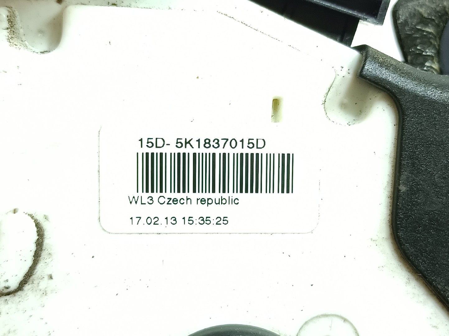 Serratura / chiusura porta anteriore sinistro VOLKSWAGEN Polo (6R, 6C) Imagem-3