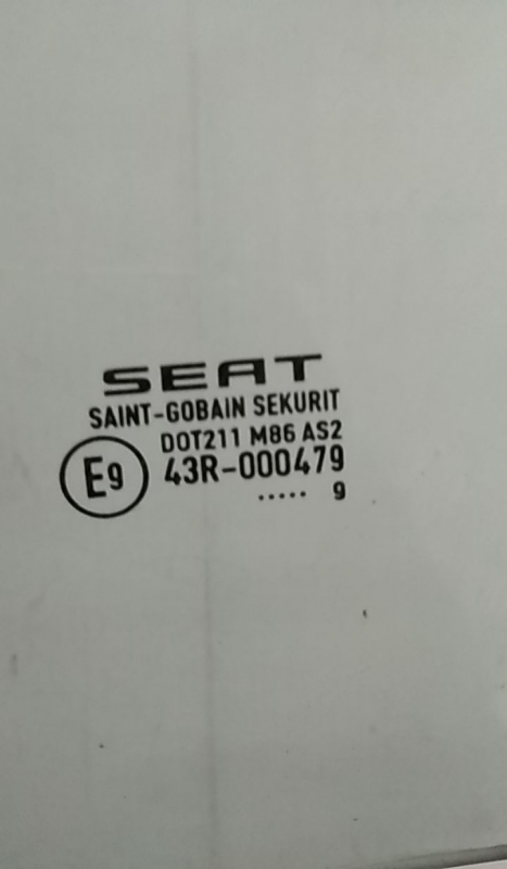 Vetro porta anteriore sinistra SEAT Ibiza IV SportCoupe (6J1, 6P5) Imagem-1