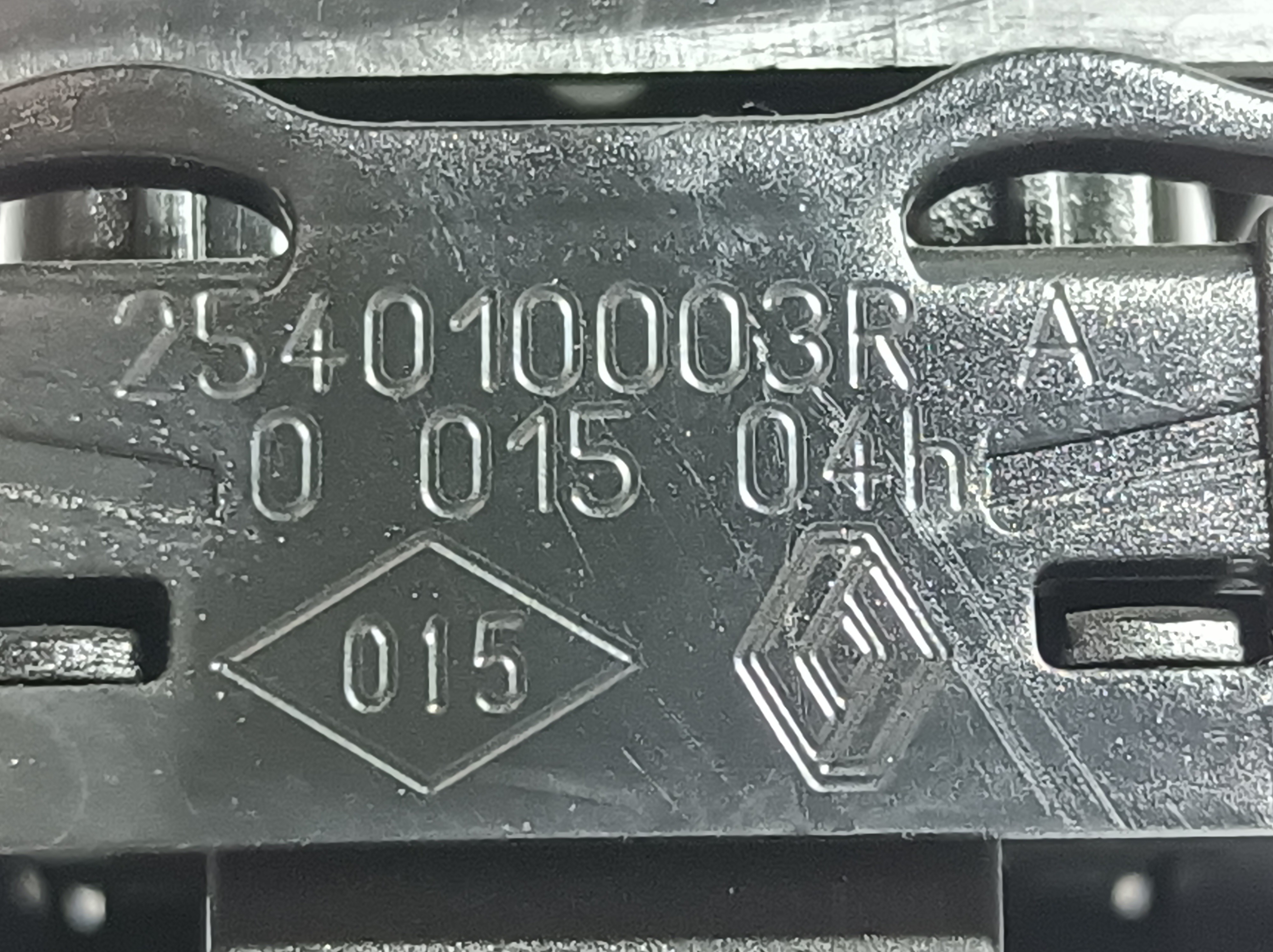 Comando / botão / interruptor vidros trás direito RENAULT Megane III (BZ0_) Imagem-2