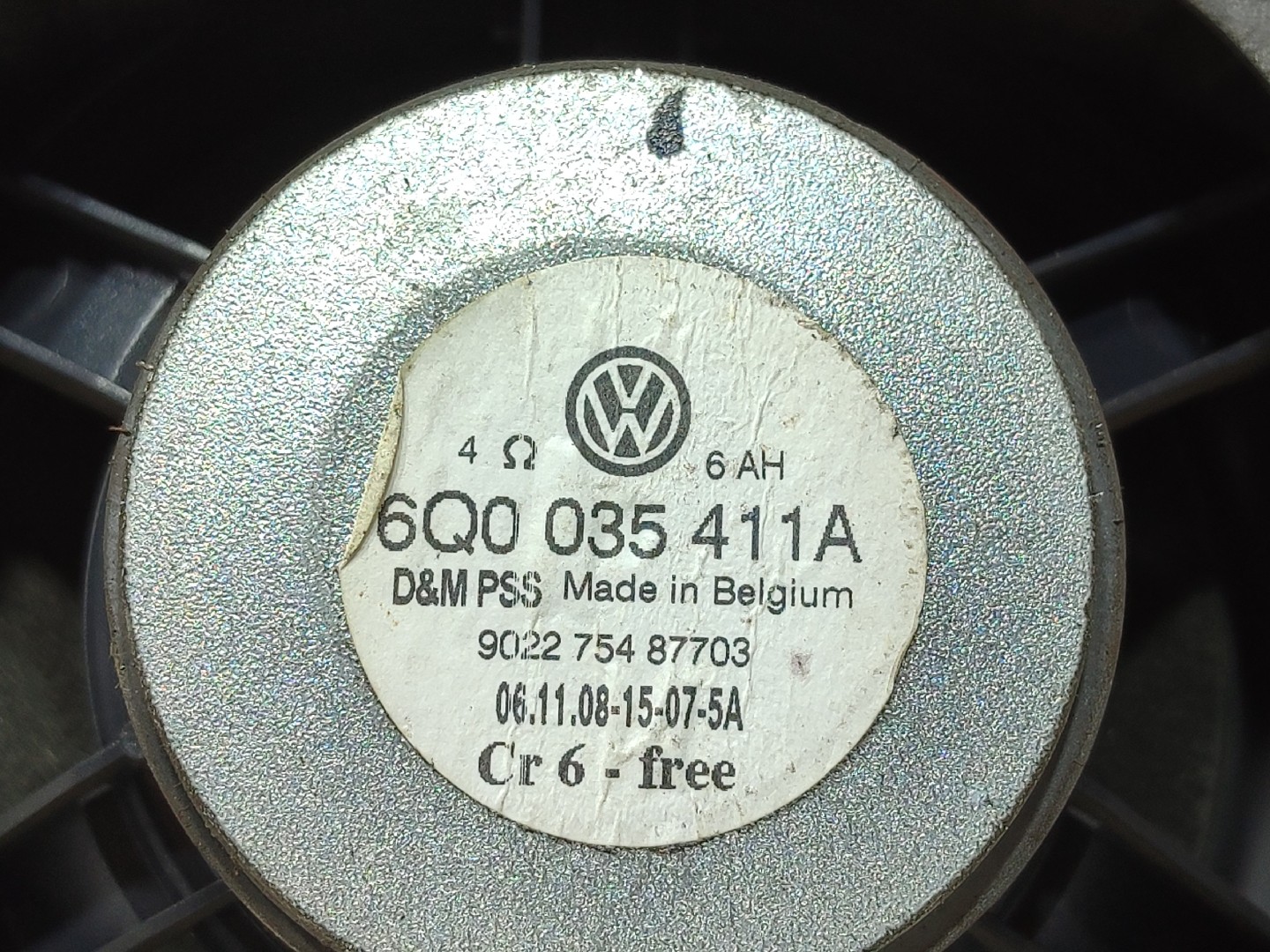 Colonna sonora VOLKSWAGEN Polo (9N) Imagem-2