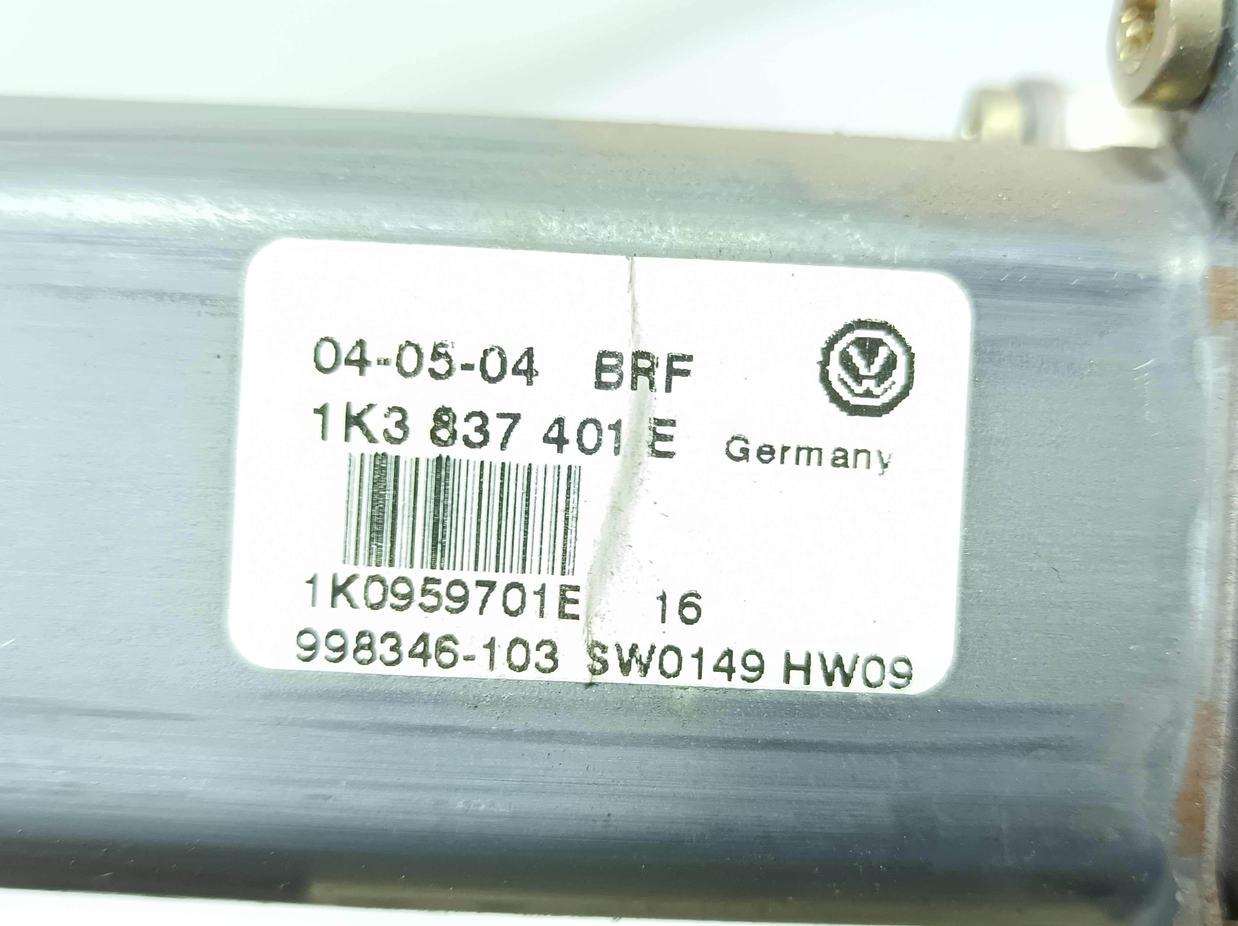 Motor Elevalunas Delantero Izquierdo VOLKSWAGEN Golf V (1K1) Imagem-3