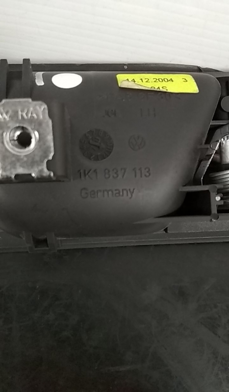Poignée intérieure porte arrière Droite VOLKSWAGEN Golf V (1K1) Imagem-3