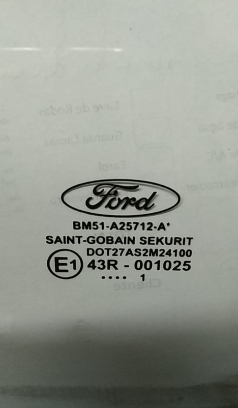 Vetro porta posteriore destra FORD Focus III Imagem-2