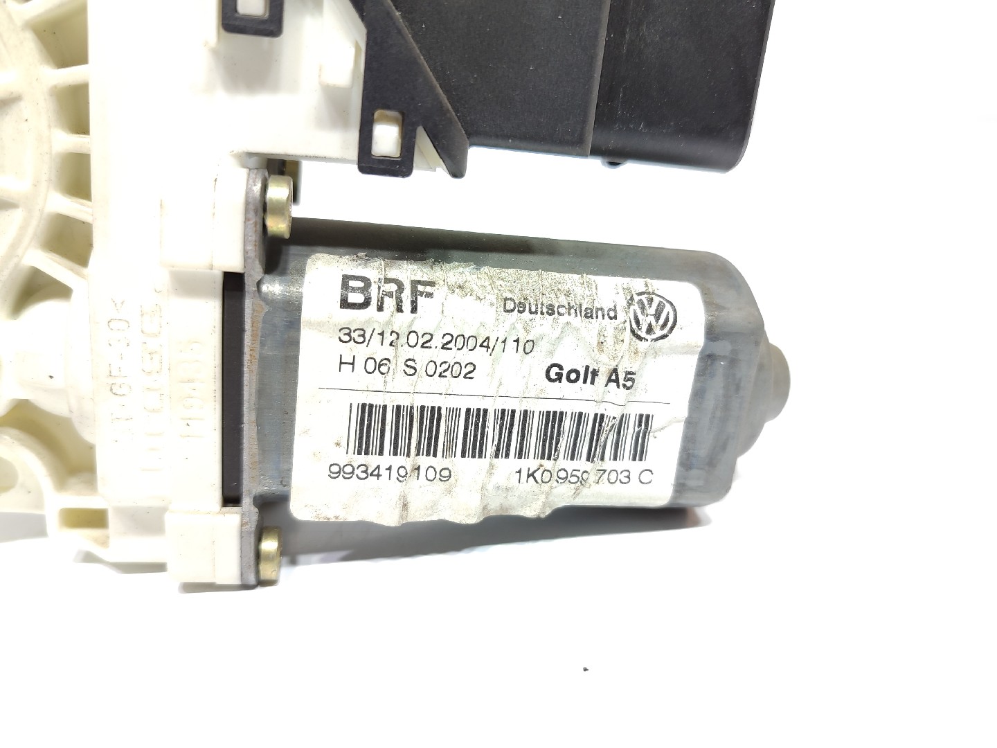 Moteur lève-vitre arrière gauche VOLKSWAGEN Golf V (1K1) Imagem-2