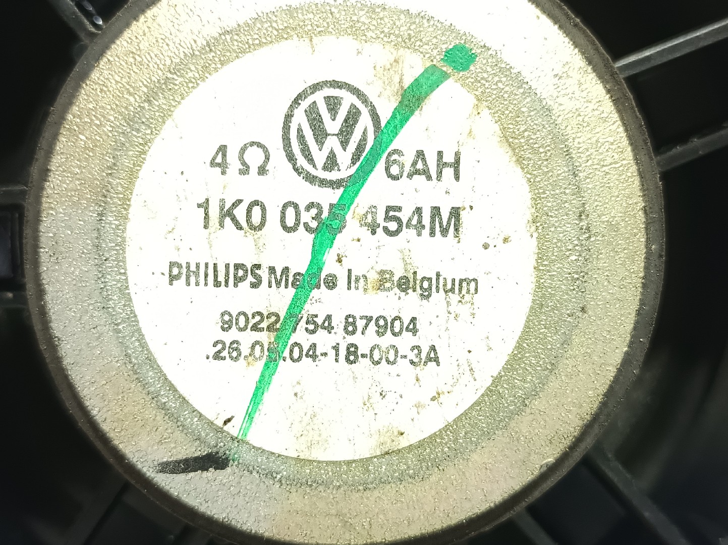 Colonna sonora VOLKSWAGEN Golf V (1K1) Imagem-2