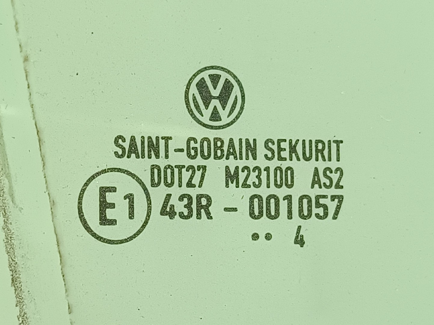 Vetro porta posteriore destra VOLKSWAGEN Golf V (1K1) Imagem-1