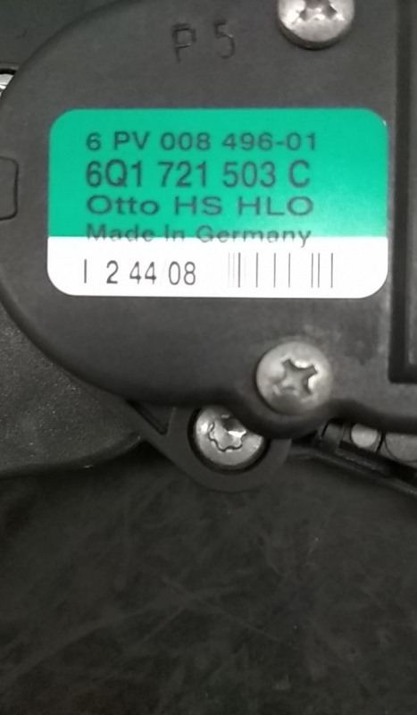 Accelerator Pedal SEAT Ibiza IV SportCoupe (6J1, 6P5) Imagem-2