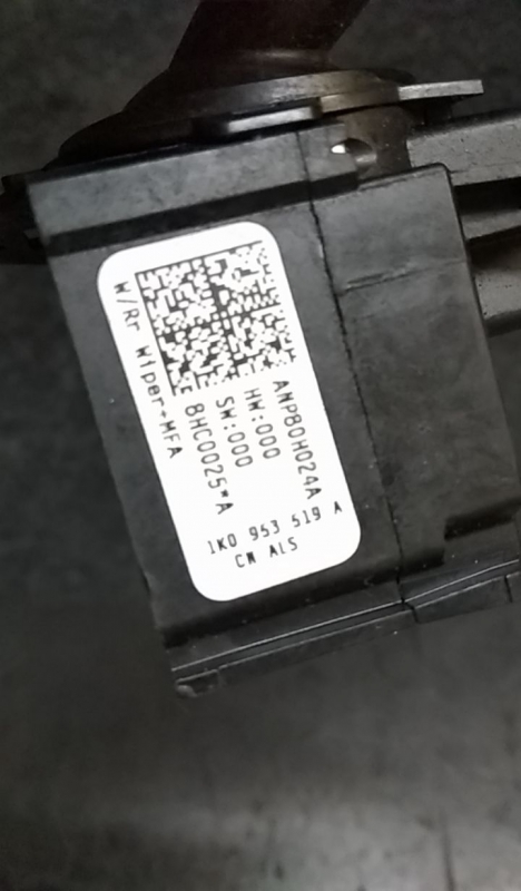 Ensemble leviers d'éclairage et essuie-glace VOLKSWAGEN Golf V (1K1) Imagem-4