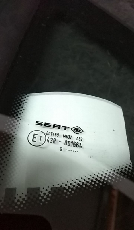 Vetro del pannello posteriore sinistro SEAT Ibiza IV (6J5, 6P1) Imagem-3