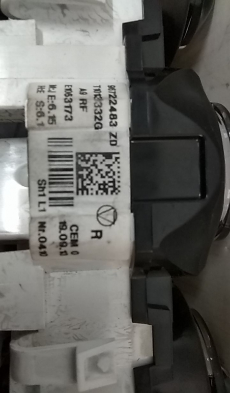 Bouton / interrupteur climatisation PEUGEOT 208 Imagem-2