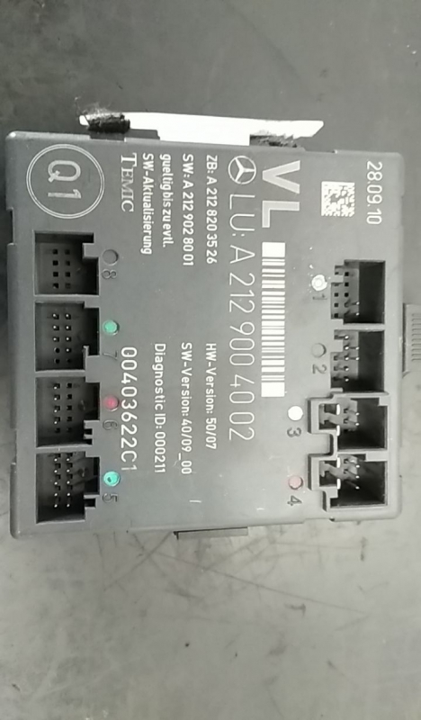 Module porte avant gauche MERCEDES-BENZ Classe C (W204) Imagem-2