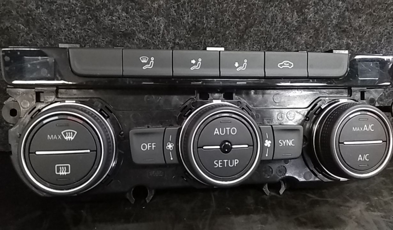 Bouton / interrupteur climatisation VOLKSWAGEN Golf VII Variant (BA5, BV5) Imagem-1