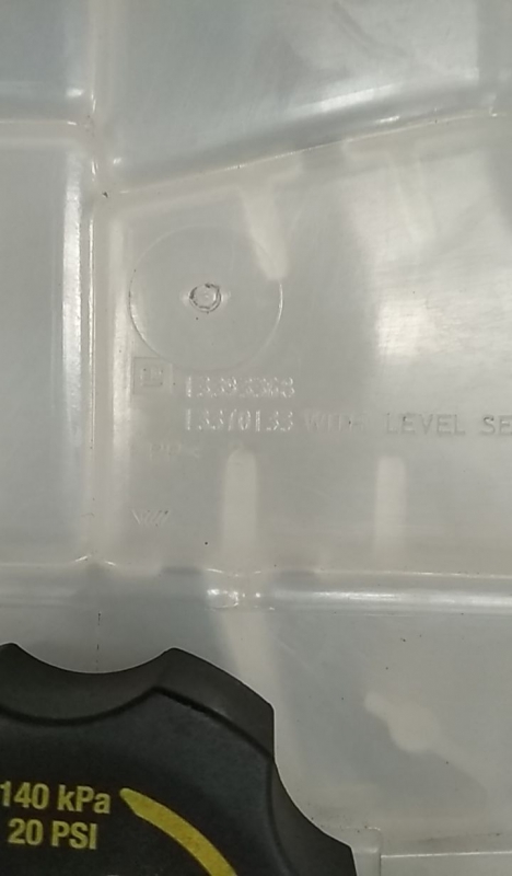 Réservoir/ Vase D'expansion De Liquide De Refroidissement OPEL Astra J Sedan Imagem-3