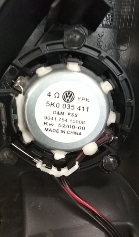 Colonna sonora VOLKSWAGEN Golf VI (5K1) Imagem-2