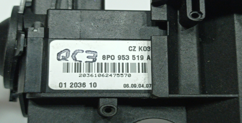 Ensemble leviers d'éclairage et essuie-glace AUDI A3 (8P1) Imagem-3