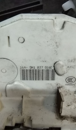 Serratura / chiusura porta Anteriore Destro VOLKSWAGEN Golf VII Variant (BA5, BV5) Imagem-3