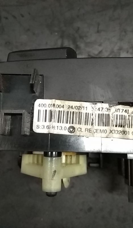 Pulsante / interruttore aria condizionata CITROËN C3 II (SC_) Imagem-2