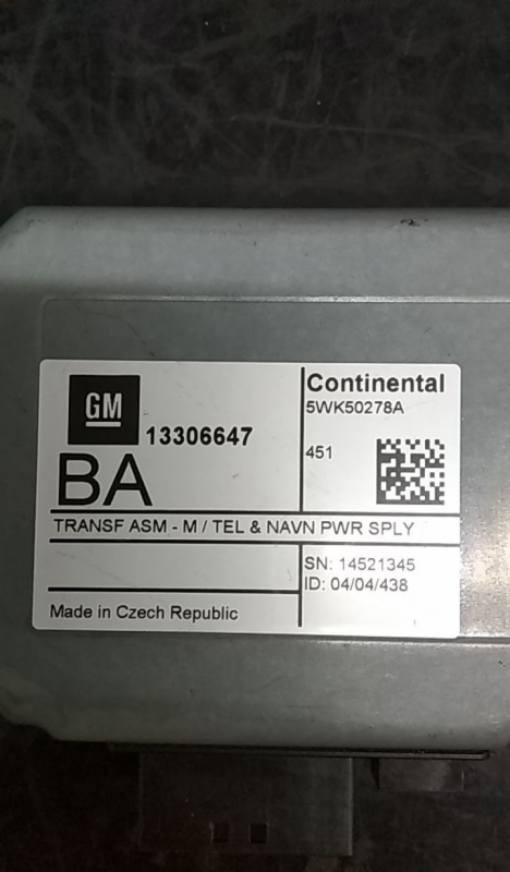 Módulo / leitor de navegação do GPS OPEL Corsa D Imagem-1