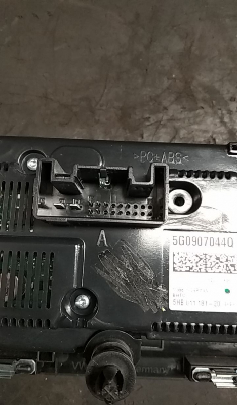 Bouton / interrupteur climatisation VOLKSWAGEN Golf VII (5G1, BQ1, BE1, BE2) Imagem-3