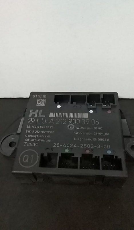 Module porte arrière gauche MERCEDES-BENZ Classe C (W204) Imagem-3