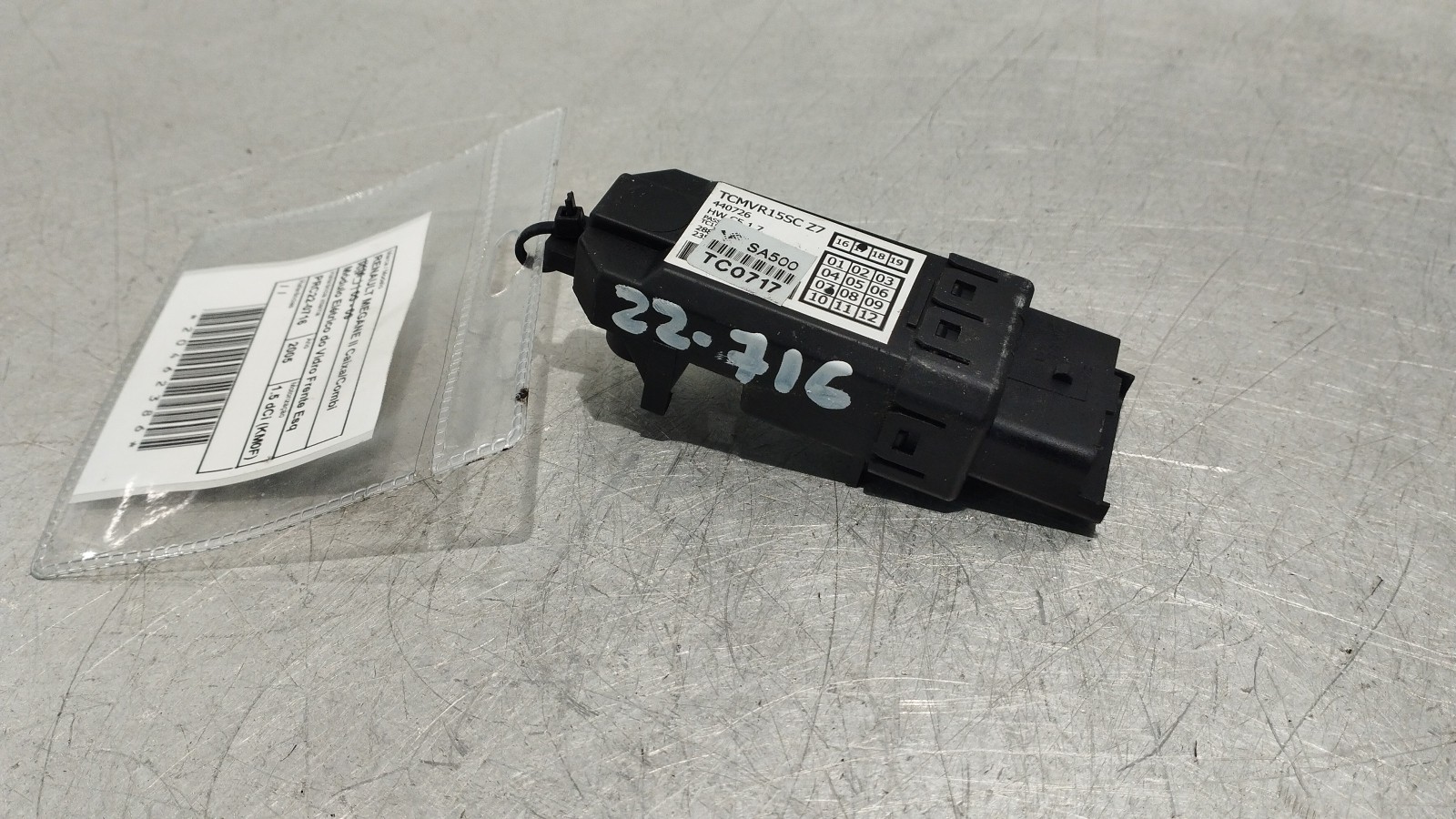 Mécanisme Lève-vitre électrique Avant Gauche Pour Renault Megane II (2002-2008) - Neuf Sous Blister