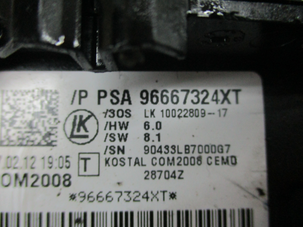 Conjunto / manetes de luzes e limpa vidros CITROËN DS3 Imagem-4