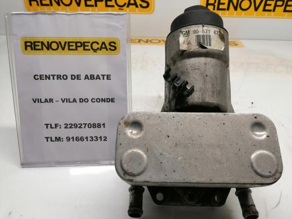 Cubierta / carcasa del filtro de aceite OPEL Vectra C