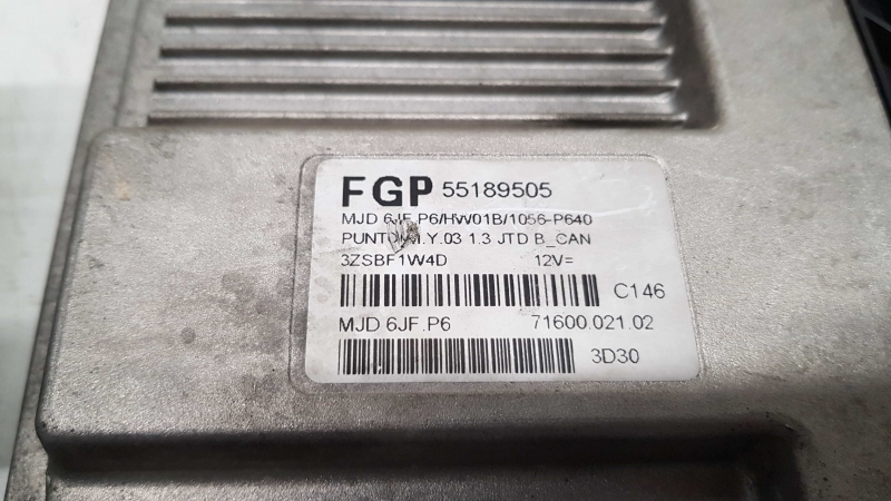 Kit imobilizador FIAT Punto (188_) Imagem-1