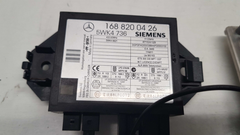 Kit imobilizador MERCEDES-BENZ Classe A (W168) Imagem-2