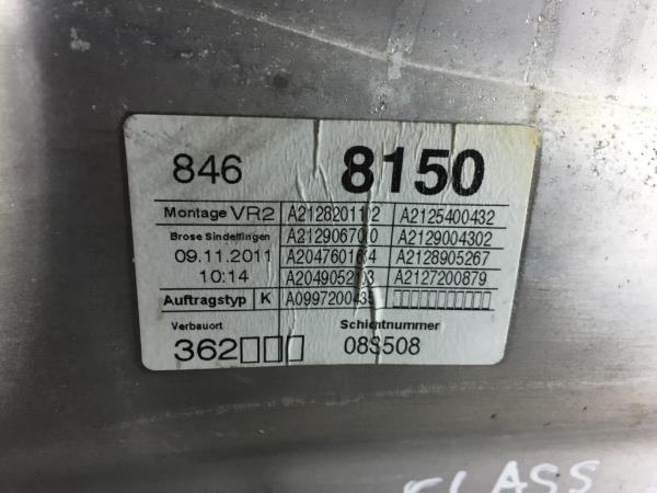 Elevador vidros frente direito MERCEDES-BENZ Classe E (W212) Imagem-2