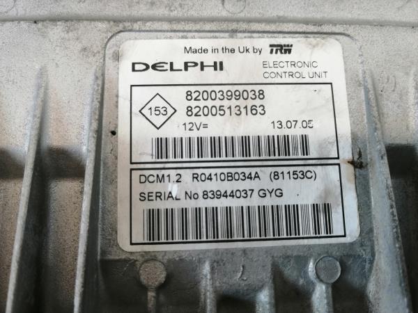 Kit imobilizador RENAULT Clio III (BR0/1, CR0/1) Imagem-1