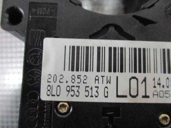 Conjunto / manetes de luzes e limpa vidros AUDI TT (8N3) Imagem-4