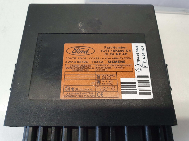 Módulo confort FORD Transit Kombi (FD_ _, FB_ _, FS_ _, FZ_ _, FC_ _) Imagem-1