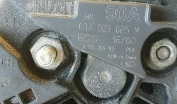 Alternador VOLKSWAGEN Polo (6N) Imagem-3