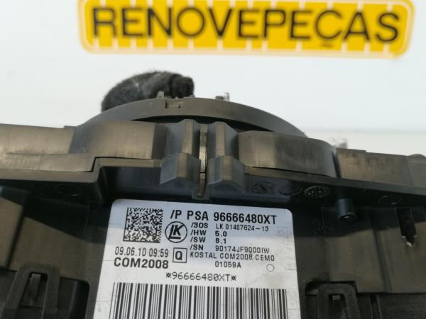 Conjunto / manetes de luzes e limpa vidros CITROËN C4 II (B7) Imagem-3