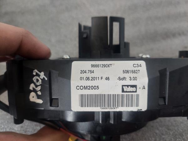 Conjunto / manetes de luzes e limpa vidros PEUGEOT 207 (WA_, WC_) Imagem-5