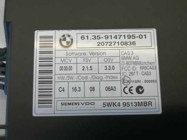 Módulo confort BMW 1 (E87) Imagem-2