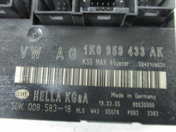 Módulo confort VOLKSWAGEN Caddy III Kombi (2KB, 2KJ, 2CB, 2CJ) Imagem-4